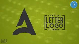 Initial Letter Logo Tutorial | Logo Design Tutorial | PixelLab