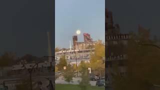 Daylight Moon -A Rare Full Moon in the Sky