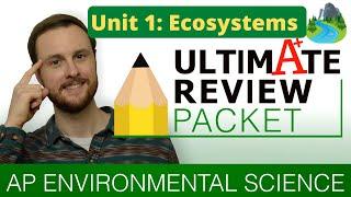 AP Environmental Science Unit 1 Review (Everything you Need to Know!)