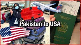 Pakistan to America  (travel vlog 2021)