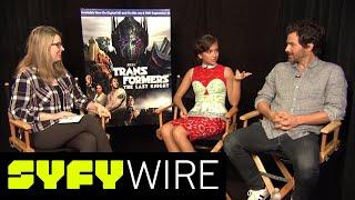 Transformers: The Last Knight's Santiago Cabrera and Isabela Moner on Stunts | SYFY WIRE