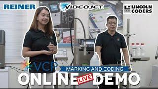 VCP Marking and Coding Online Live Demo - Here's how we do it...