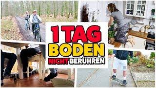 1 Tag den BODEN NICHT BERÜHREN  Boden ist LAVA  TipTapTube  Familienkanal ‍‍‍