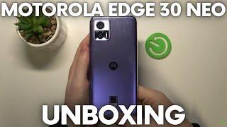 Motorola Edge 30 Neo Unboxing & First Set Up | #motorolaedge30neo