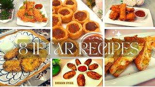 8 in 1 Must Try This all  New Snacks Recipes / Ramadan Special Recipe  @FlavoursbyMehreen