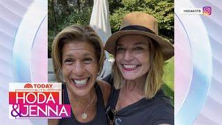 Hoda and her girls hosted Savannah’s family at their new home