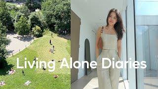 Living Alone Diaries | Getting my life together and cooking food cravings, home organization, reset!