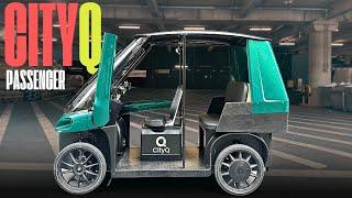  CityQ Passenger | Führerscheinfrei durch die City!  Kann dieser Flitzer ein Auto ablösen? #cityq