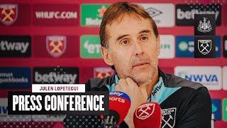 "The Important Thing Is To Work Hard" | Lopetegui Press Conference | Newcastle United v West Ham