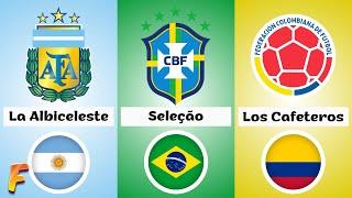 The Nicknames of All 16 Copa America 2024 Teams