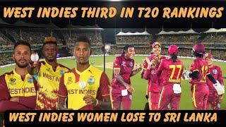 West Indies Team & Players Rise In T20 Rankings| West Indies vs Sri Lanka First Match