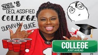 EVERYTHING YOU NEED TO KNOW ABOUT COLLEGE || Welcome To Zel's Declassified College Survival Guide