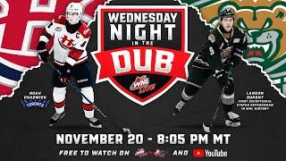 Wednesday Night in The Dub: Lethbridge Hurricanes at Everett Silvertips – November 20, 2024