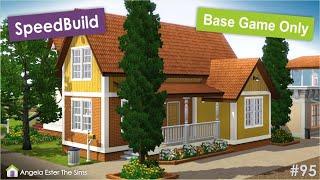 Speed Build Casa familiar pequena amarela no The Sims 3 - No CC Base game only!