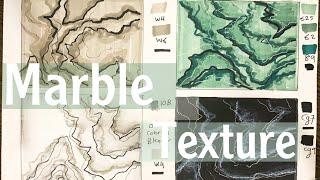 How to draw marble texture with MARKER