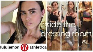 LULULEMON TRY ON INSIDE THE DRESSING ROOM|Janice Eadie