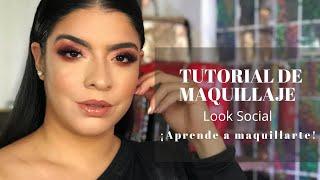 TUTORIAL DE MAQUILLAJE VINOTINTO | APRENDE A MAQUILLARTE | LOOK SOCIAL | PATRICIA RAMOS