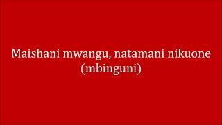 Natamani nikuone Lyrics by Angela Chibalonza