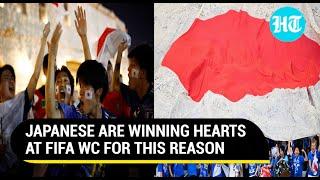 Viral: Japan fans lauded for being ‘class apart’ after FIFA win over Germany. Here’s why