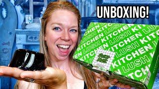 Unboxing Lush AUGUST Perfume Makeup Subscription Box!