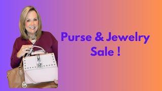 Handbag and Jewelry Sale #jewelryjar #pursesale #jewelrybags