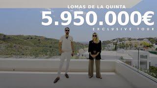 INSIDE a €5.95M LUXURY VILLA in La Quinta, Benahavis!  Breathtaking Sea & Mountain Views! ️