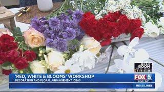 'Red, White & Blooms' Workshop