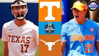 #7 Tennessee vs #6 Texas | WCWS Semifinal | 2025 College Softball Highlights