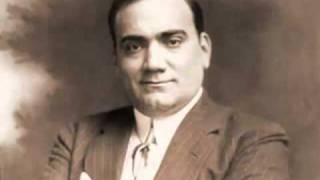 Enrico Caruso as Bass in La Bohéme: Vecchia zimarra