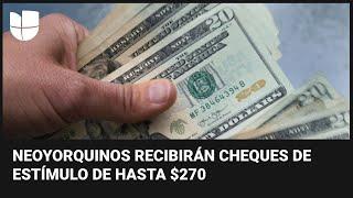 Cheques de estímulo por inflación en Nueva York: ¿quiénes son elegibles para recibirlos?