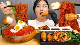 MUKBANG) 통대창 곱창 송주불냉면 매운양념장 한통 먹방,, 죽을뻔 Spicy naengmyeon with gopchang asmr eating