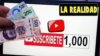 MI PRIMER PAGA! Cuánto DINERO se GANA en YouTube con un Canal Pequeño de 1000 Suscriptores