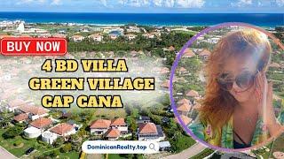 Доминикана: вилла на 4 спальни, Green Village (Cap Cana) - купить $650 000 USD #capcana #доминикана
