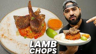 Lamb Chops with Jollof Rice | Halal Chef