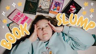 how to ACTUALLY get out of a reading slump  | my tips & book recs for reading slumps