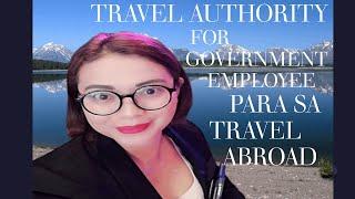 Travel Authority for Teachers in DepEd para sa Travel Abroad