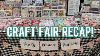 Craft Fair Market Results!! Booth Setup! How I did! Positives?! Negatives?! Spilling the Tea!