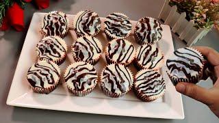 Delicious Chocolate Cupcake Recipe  By Tasty Food With Maria | No Butter, No Electric Beater