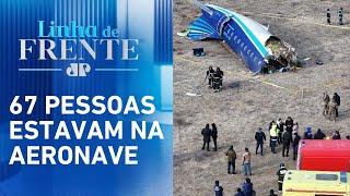 Pelo menos 29 pessoas sobreviveram à queda de avião no Cazaquistão | LINHA DE FRENTE