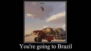 You're going to Brazil