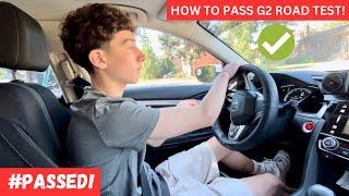 How To PASS Your Driving Test | Mock Test And Test Result#pass #g2test#drivingtest