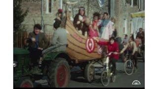 Sfilata carri carnevale maschere anni 70 filmato d'epoca San Martino al Tagliamento