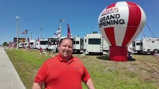 Touring 17 NEW RVs! Live from The GRAND OPENING!