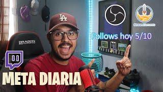 COMO HACER UNA META DE SEGUIDORES DIARIA EN TWITCH | OBS, STREAMELEMENTS | TUTORIAL