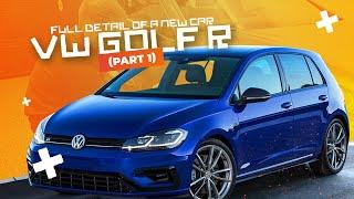 VW GOLF R : FULL DETAIL OF A NEW CAR (Part 1)