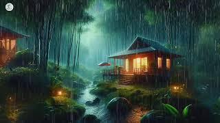 Midnight Rain on Window: Calming Sleep Sounds for Insomnia Relief