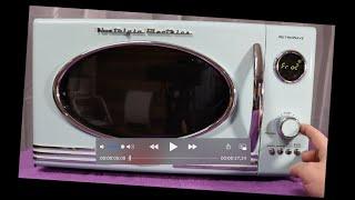 Nostalgia Retro Microwave Oven (Unbox and Review) - Model RMO4AQ *** Unbiased Review***