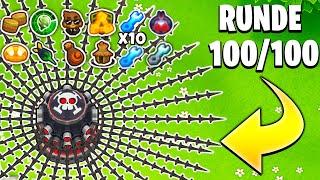 NUR 1 REISSNAGELWERFER BIS RUNDE 100? | Bloons TD 6 BTD 6 Deutsch