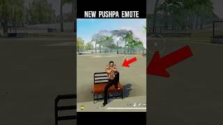 New Pushpa Emote  Hargiz Jhukega Nahi Emote | Free Fire X Pushpa 2 #srikantaff