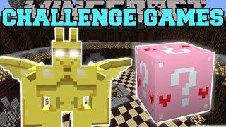 Minecraft: GARGOYLE CHALLENGE GAMES - Lucky Block Mod - Modded Mini-Game